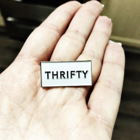 Thrifty โข Posh Swag, Lapel Pin, Free Gift Idea ๐ก - Picture 1 of 8